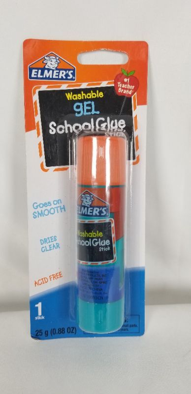 Photo 1 of WASHABLE GEL SCHOOL GLUE STICK  0.88OZ ACID FREE DRIES CLEAR NEW