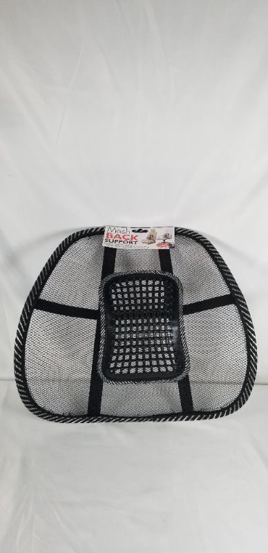 Photo 1 of BLACK MESH BACK SUPPORT NEW