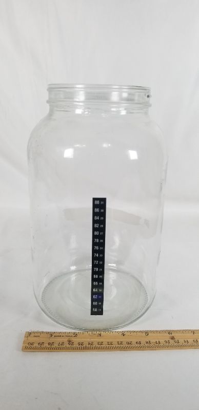 Photo 3 of 1 GALLON GLASS BREW JAR WITH NO LID