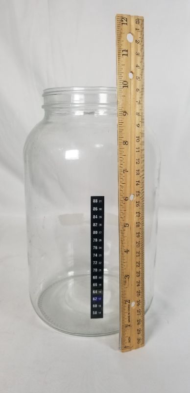 Photo 2 of 1 GALLON GLASS BREW JAR WITH NO LID