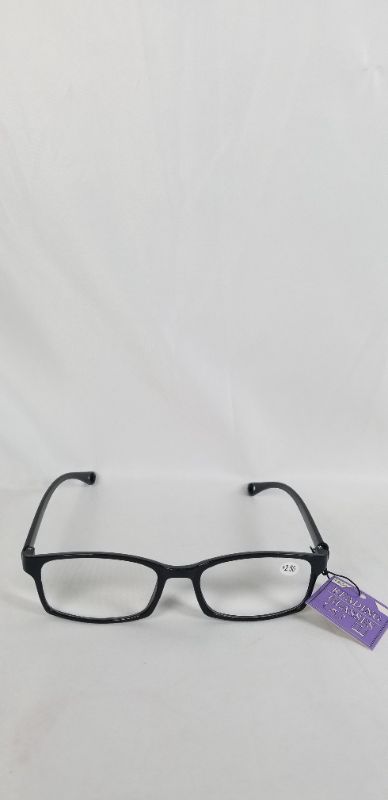 Photo 3 of BLACK  +2.50 READING GLASSES BIFOCAL STYLE NEW