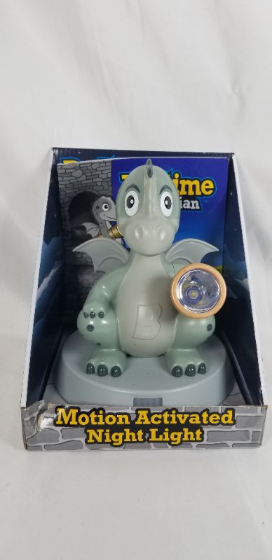 Photo 1 of BEDTIME GUARDIAN MOTION ACTIVATED NIGHT LIGHT  AND BEDTIME BOOK 6.25 X 7.25H INCHES NEW