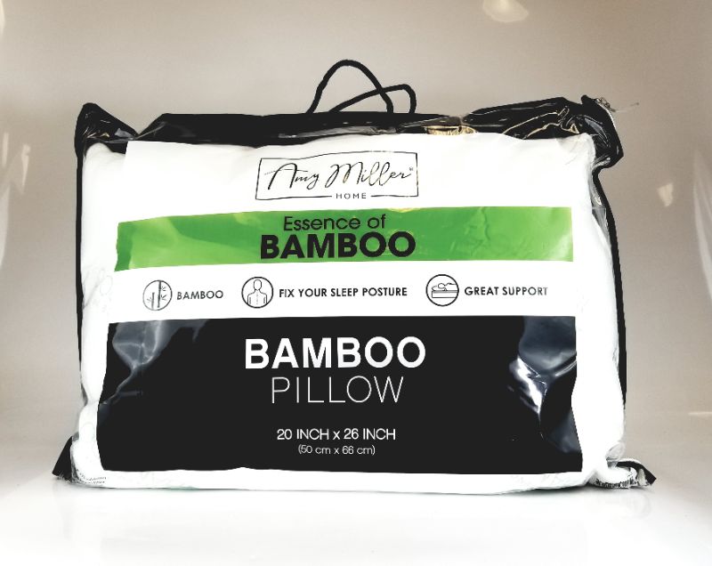 Photo 1 of ESSENCE OF BAMBOO PILLOW 20INCH X 26INCH SUPPORTS NECK AND HEAD HELPS FIX POSTURE NEW