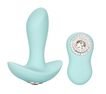 Photo 3 of PAVÉ AUDREY IS A SILKY ANAL STIMULATOR WITH DAZZLING CRYSTAL ADORNMENTS, FLEXIBLE PROBE, EASY TOUCH REMOTE CONTROL AND 35 SENSATIONAL VIBRATION SETTINGS CRAFTED FOR A TRULY LUXURIOUS PLEASURE EXPERIENCE NEW 