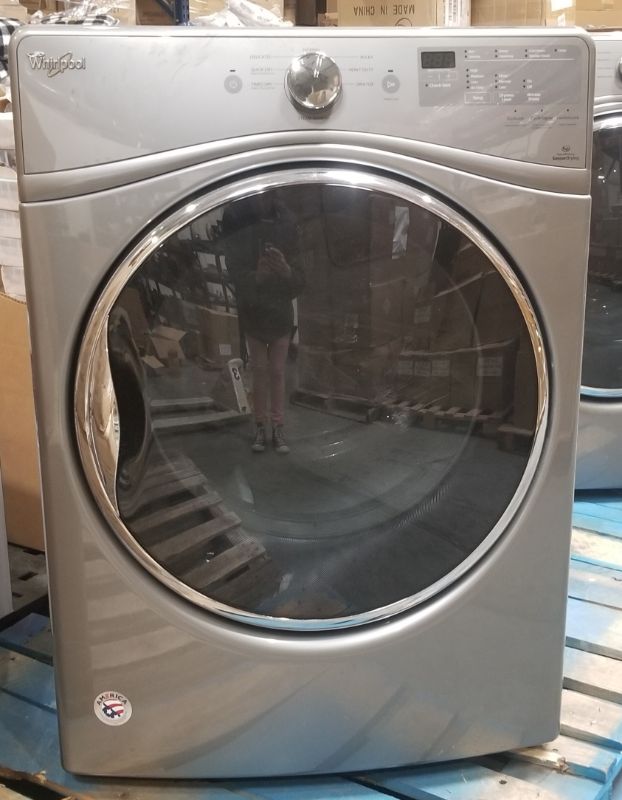 Photo 3 of WHIRPOOL CHROME SHADOW WGD85HEFC 7.4CU.FT GAS DRYER WITH QUICK DRY CYCLE USED