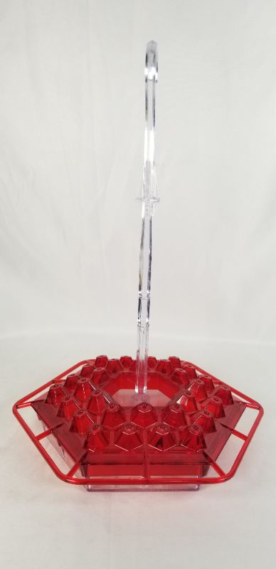 Photo 2 of HUMMINGBIRD OUTDOOR FEEDER HAS 30 FEEDING PORTS IS LEAK PROOF AND EASY TO CLEAN AND FILL NEW 