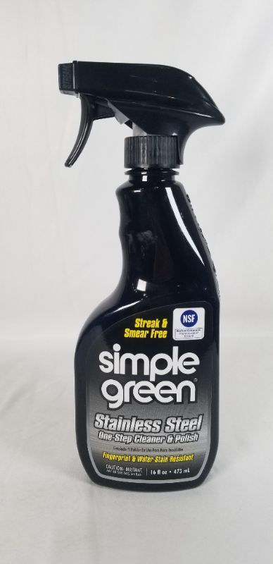Photo 1 of STAINLESS STEEL ONE STEP CLEANER AND POLISH, FINGERPRINT AND WATER RESISTANT NEW