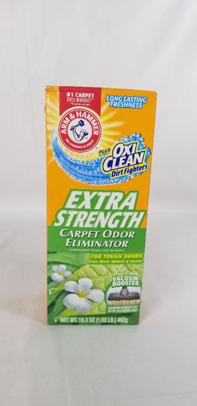 Photo 1 of EXTRA STRENTH CARPET ODOR ELIMINATOR LOOSENS AND HELPS LIFT UP TO 25% MORE DIRT NEW