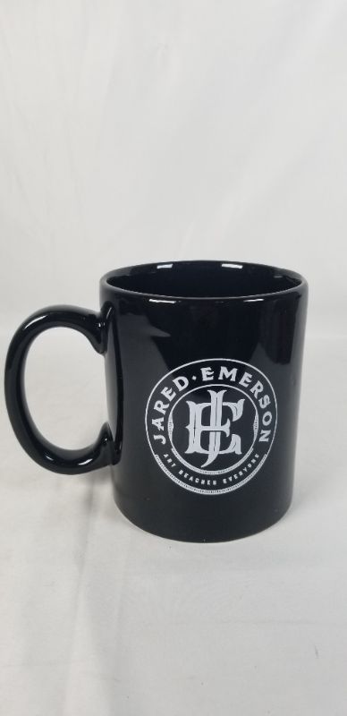 Photo 3 of 16 OZ BLACK MUG HIS SACRIFICE DESIGN NEW