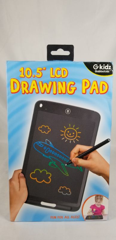 Photo 3 of BLACK 10.5 LCD DRAWING PAD THIN PORTABLE AND EASY TO HANDLE NEW