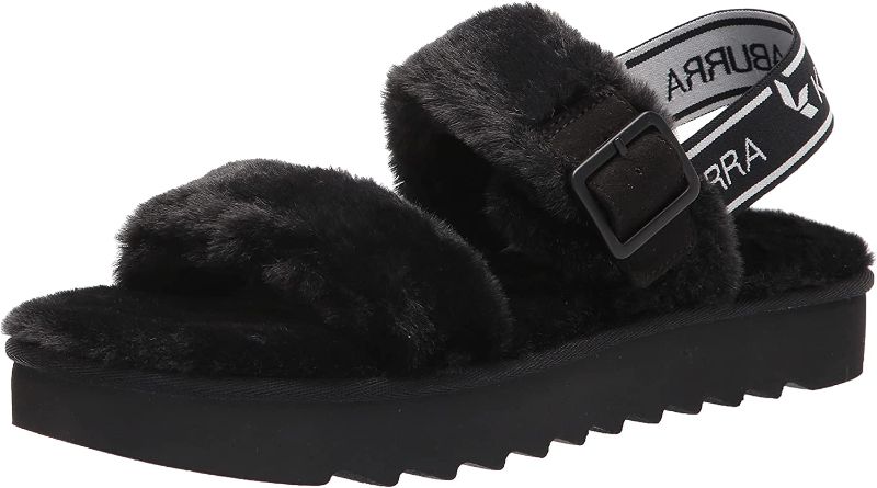 Photo 1 of KOOLABURRA BY UGG WOMEN'S FUZZ-OH SANDLE USED