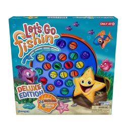 Photo 2 of Pressman Let's Go Fishin' Deluxe Game Box/Packaging Damaged 