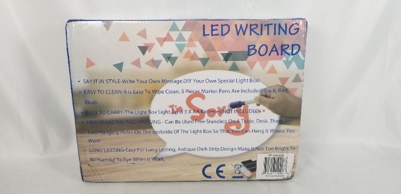 Photo 2 of Led Writing Board Write What You Want New