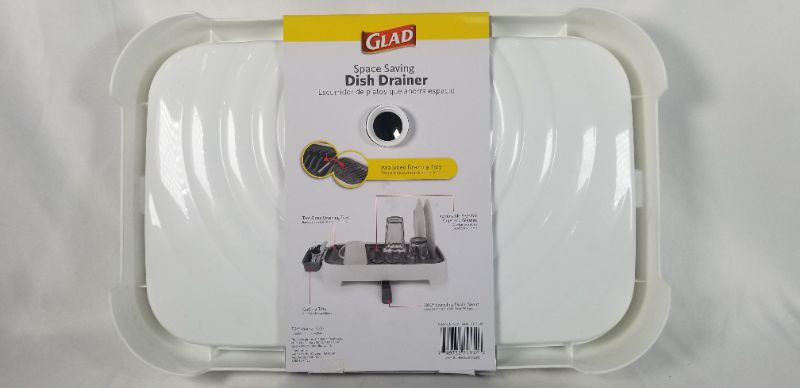 Photo 2 of SPACE SAVING DISH DRAINER WITH 360 DEGREE SWIVELING DRAIN SPOUT NEW