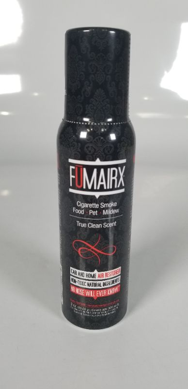 Photo 2 of FUMAIRX CAR AND HOME AIR RESTORER CLEANS OBNOXIOUS ODORS CAUSED BY CIGARETTE SMOKE,COOKINGH,PETS, MOLD AND MUCH MORE NEW