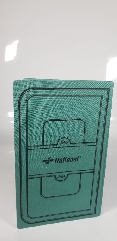 Photo 3 of National Brand Journal, Green Canvas Notebook, 12.125 x 7.625 inches, 300 Pages New