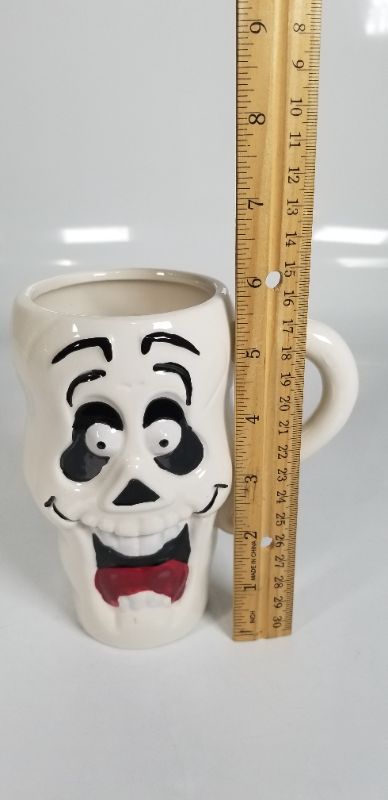 Photo 3 of 16 oz. Halloween Ghost Character Ceramic Latte 3-D Mugs New