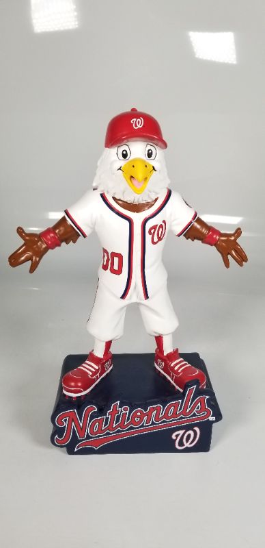 Photo 2 of Evergreen MLB Washington Nationals Mascot Design Garden Statue