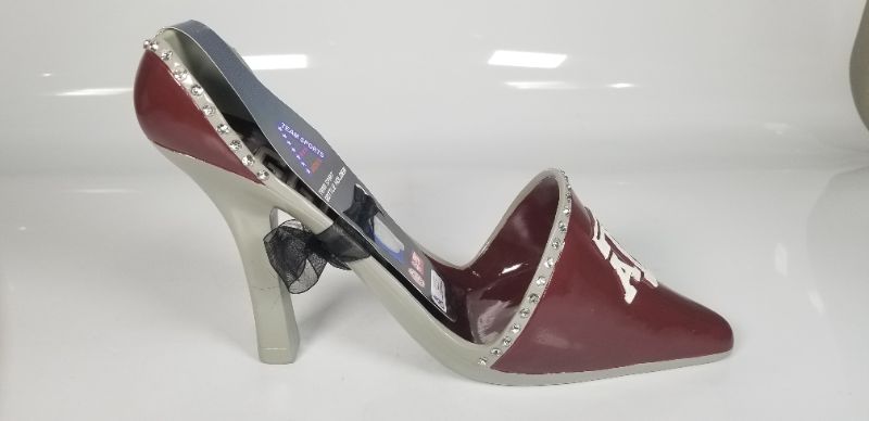 Photo 1 of Evergreen Enterprises Texas ATM Decorative Shoe Wine Bottle Holder New