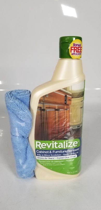 Photo 1 of Revitalize Cabinet and Furniture Renewer 16 oz With Microfiber Mitt NEW