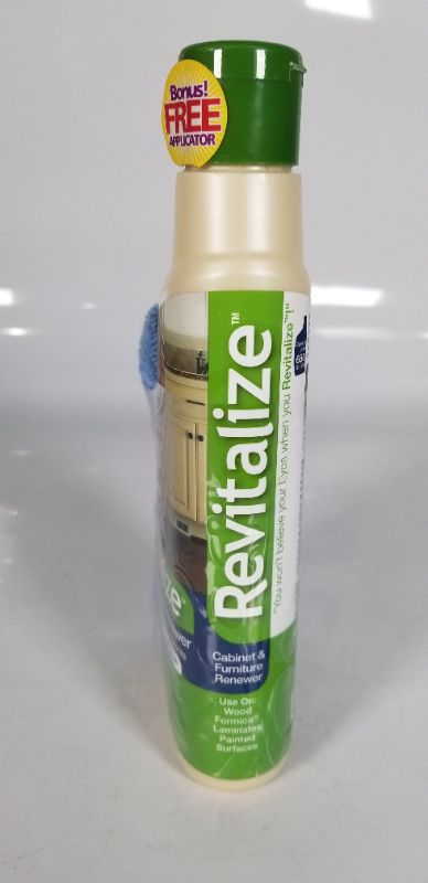 Photo 2 of Revitalize Cabinet and Furniture Renewer 16 oz With Microfiber Mitt NEW