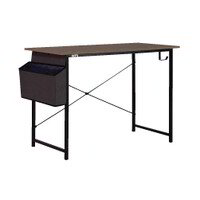 Photo 3 of Dacall Writing Desk Espresso Top 39.4x19.7x30H New