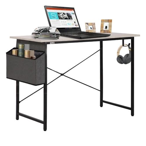 Photo 1 of Dacall Writing Desk Espresso Top 39.4x19.7x30H New