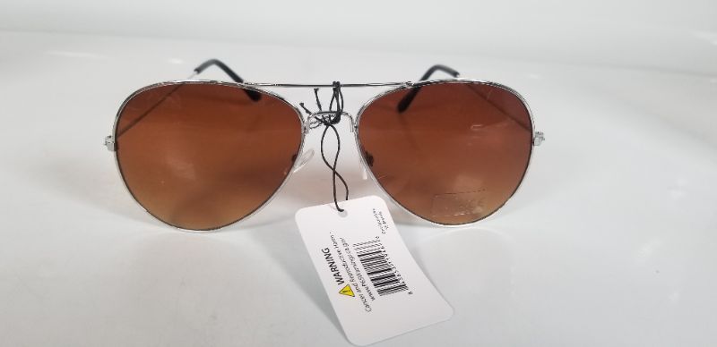 Photo 1 of BROWN AVIATOR LIFE STYLE SUNGLASSES  PROTECTS UP TO 400UV NEW