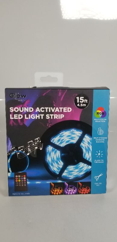 Photo 1 of Sound Control 15 ft LED Light Strip with Remote NEW