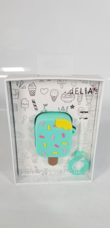 Photo 3 of Gabba Goods Silicone Protective Airpod Case Cover for Airpods Ice Cream Style for Children at All Ages NEW