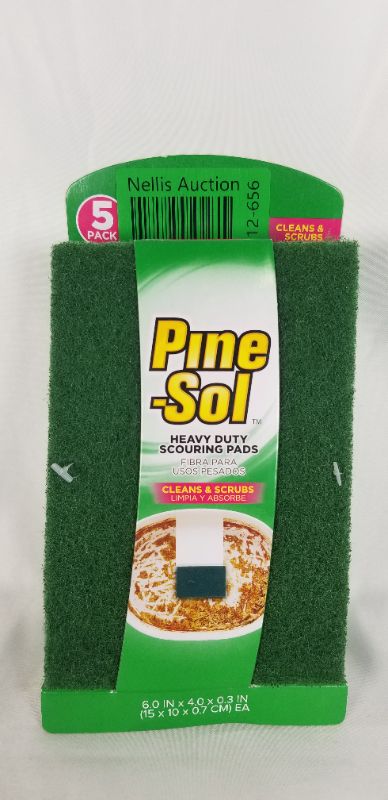 Photo 1 of  NON SCRATCH SCOURING PADS 5 PACK GREEN SAFE ON NON STICK SURFACES NEW
