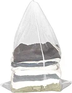 Photo 1 of MESH LAUNDRY BAG WITH DRAWSTRING ANTIMICROBIAL PROTECTION FROM ODORS  23.6 X 35.4 INCHES NEW