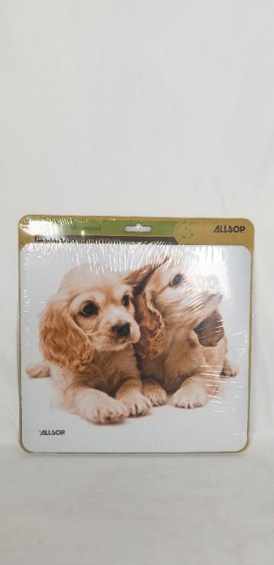 Photo 2 of MOUSE PAD WITH PUPPY DESIGN AND NON SKID BACK 8 X 8.75 INCHES NEW