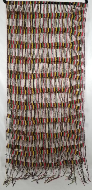 Photo 3 of MULTICOLOR GANZ STYLE STRIP SCARF ACRYLIC/POLYESTER NEW 