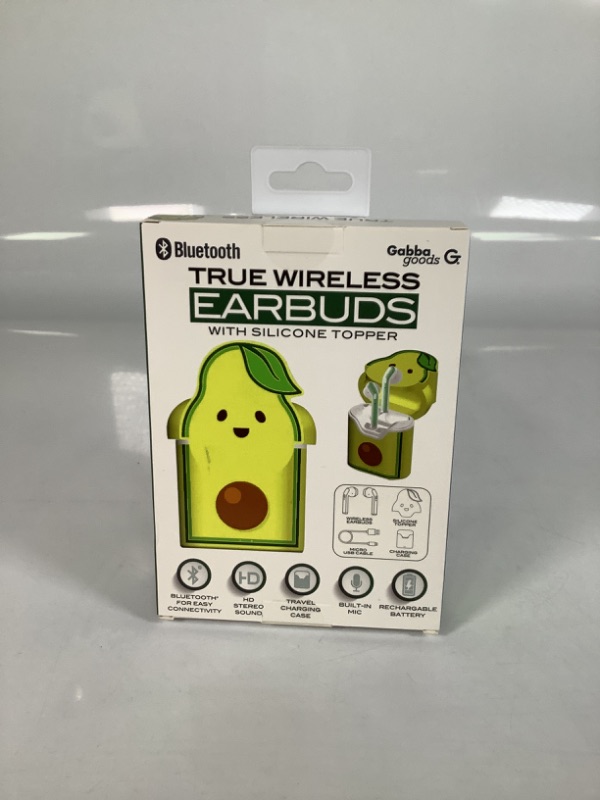 Photo 3 of TRUE WIRELESS EARBUDS WITH SILICONE TOPPER AVOCADO  BLUETOOTH DESIGN NEW 