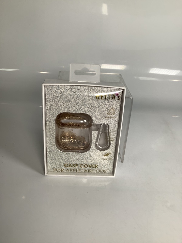 Photo 1 of CASE COVER FOR APPLE AIRPODS GLITTER GOLD NEW