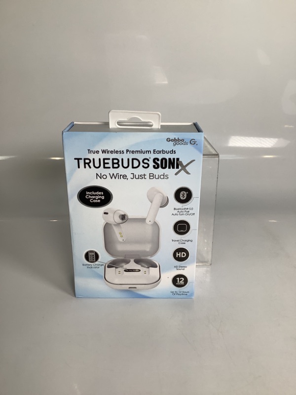 Photo 1 of TRUE WIRELESS PREMIUM EARUDS NO WIRE JUST BUDS COLOR WHITE NEW