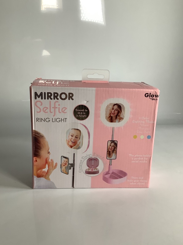 Photo 1 of MIRROR SELFIE RING LIGHT COLOR PINK NEW 