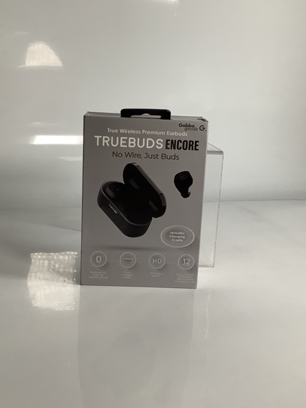 Photo 1 of TRUE WIRELESS PREMIUM EARBUDS NO WIRE JUST BUDS COLOR BLACK NEW