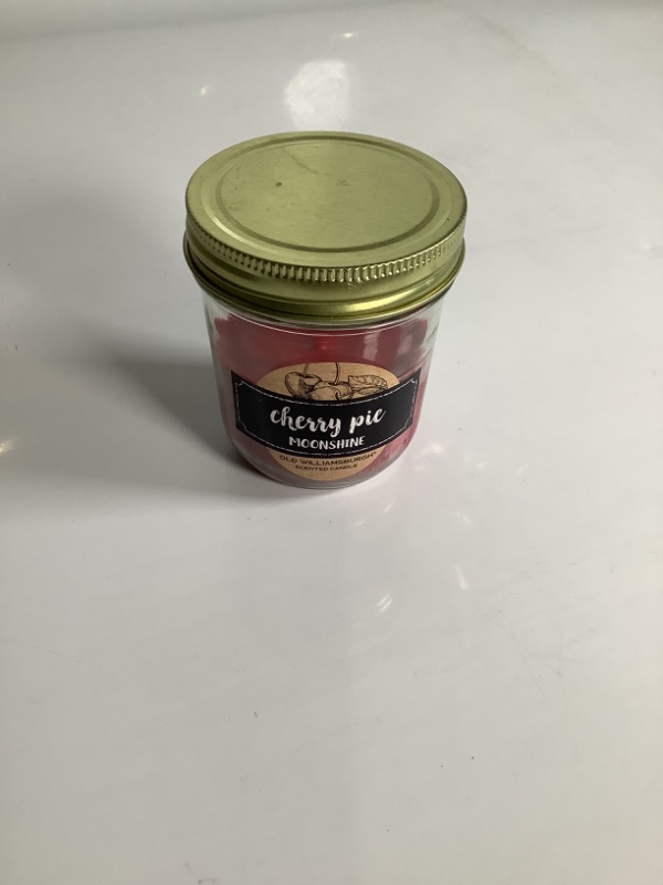 Photo 1 of CHERRY PIE MOONSHINE SCENTED CANDLE NEW