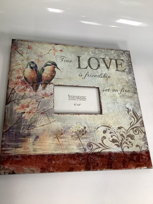 Photo 1 of LG MDF PHOTO FRAME 3 ASST 'LOVE ' NEW 