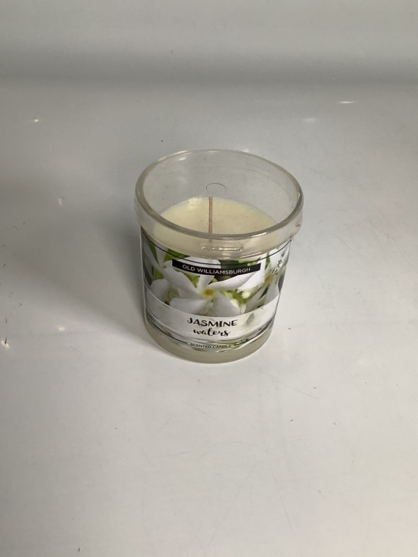 Photo 1 of JASMIN WATERS SCENTED CANDLE NEW 