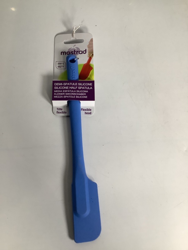 Photo 1 of ALL SILICONE SLIM SPATULA BLUE NEW 