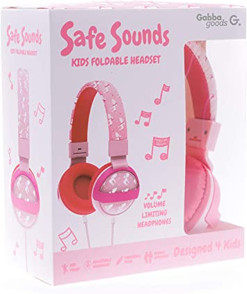 Photo 1 of SAFE SOUNDS KIDS FOLDABLE HEADSET VOLUME LIMITING COLOR PINK NEW