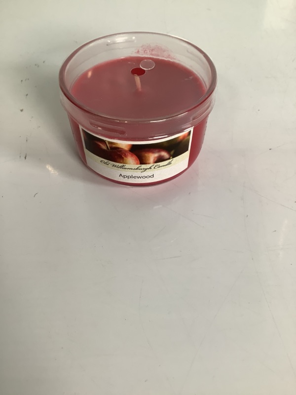 Photo 1 of OLD WILLIAMSBURGH APPLEWOOD CANDLE SCENTED NEW 