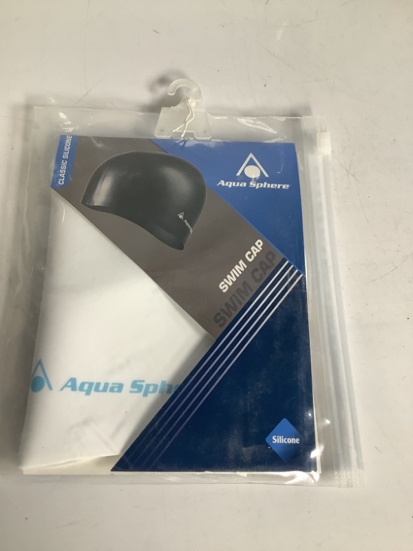 Photo 1 of Aqua Sphere Silicone Swim Cap White new