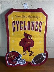 Photo 2 of  IOWA STATE FELT DOOR/WALL HANGING DECOR NEW