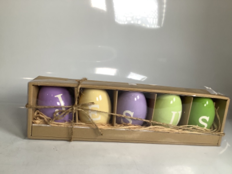 Photo 1 of EASTER EGG JESUS LETTERS NEW