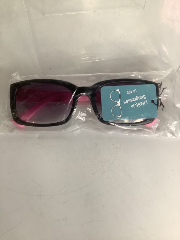 Photo 1 of LIFESTYLE SUNGLASSES UV400 COLOR BLACK AND PINK NEW 