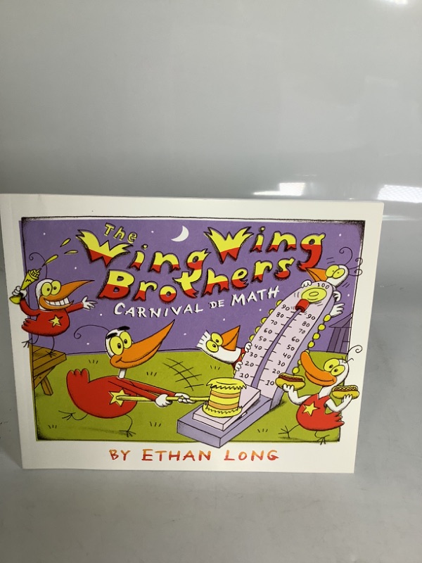 Photo 1 of WING WING BROS CARNIVAL MATH HC STORY BOOK 8.25X10 SOFT SHIELD NEW